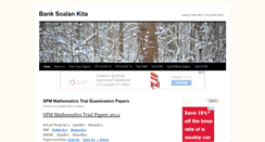 Desktop Screenshot of banksoalankita.com